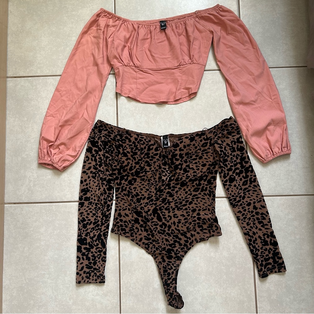 Windsor bundle off the shoulder tops